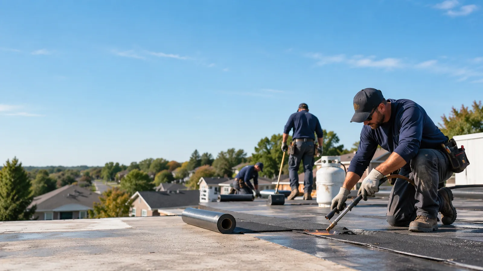 Flat Roof Leak Repair providers in Robinson, IL